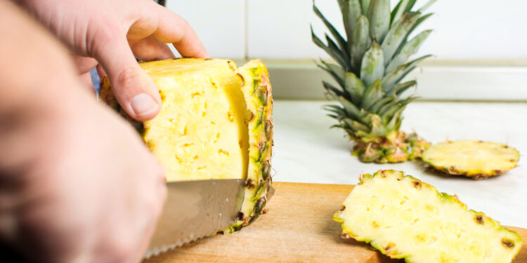 Time to start eating pineapple skins